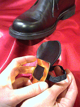 Fivelas de sapato dourado Fivelas de sapato dourado